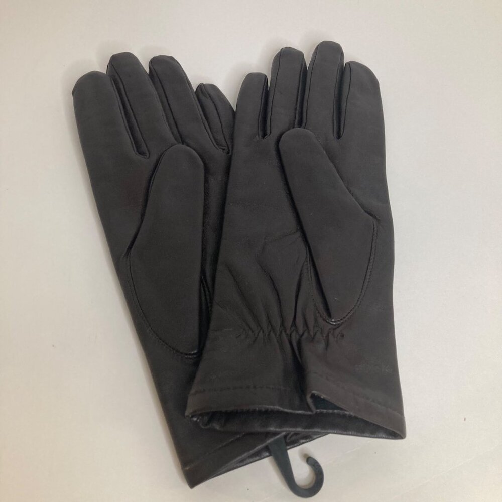 Womens Preston & York Leather‎ Gloves Brown L